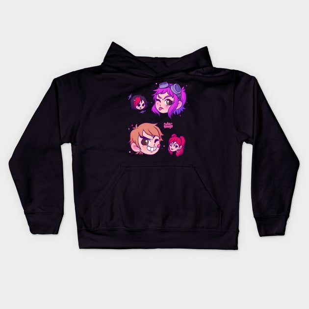 Scott Pilgrim Fanart by Anshiehoop Kids Hoodie by Anshie Hoop Shop